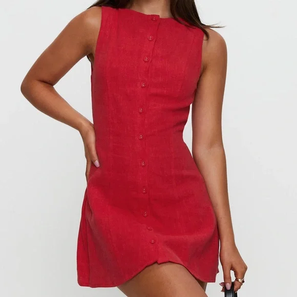 strapless cinched waist a-line mini dress Flirty Details Strapless Mini Dress main image 1